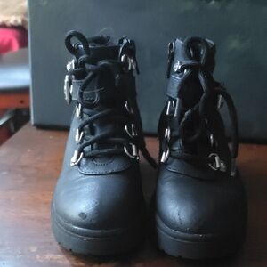Cupcake Black Kids Boots
